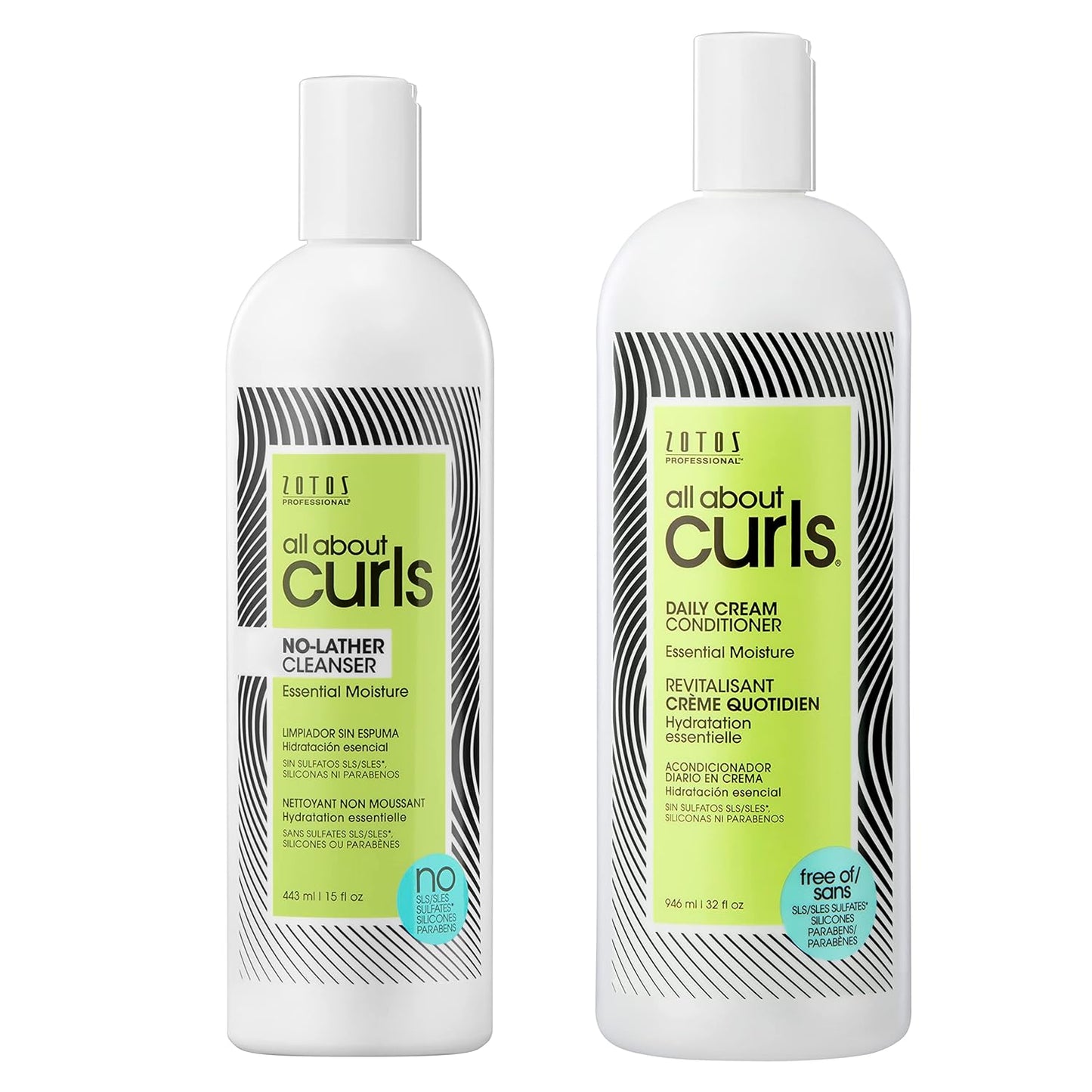 ALL ABOUT CURLS No-Lather Cleanser Shampoo for Curly Hair