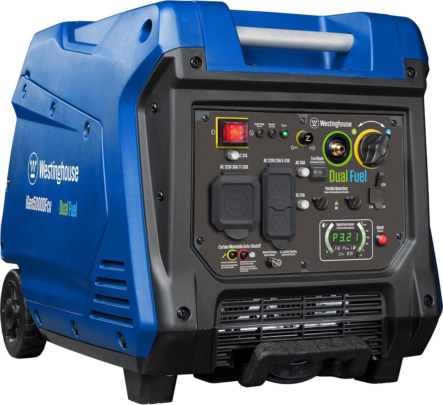 Westinghouse 5000 Peak Watt Super Quiet Dual Fuel Generator