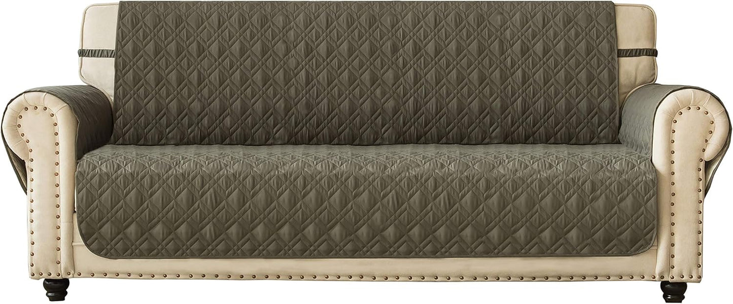 Ameritex Couch Sofa Slipcover 100% Waterproof for Pets and Kids