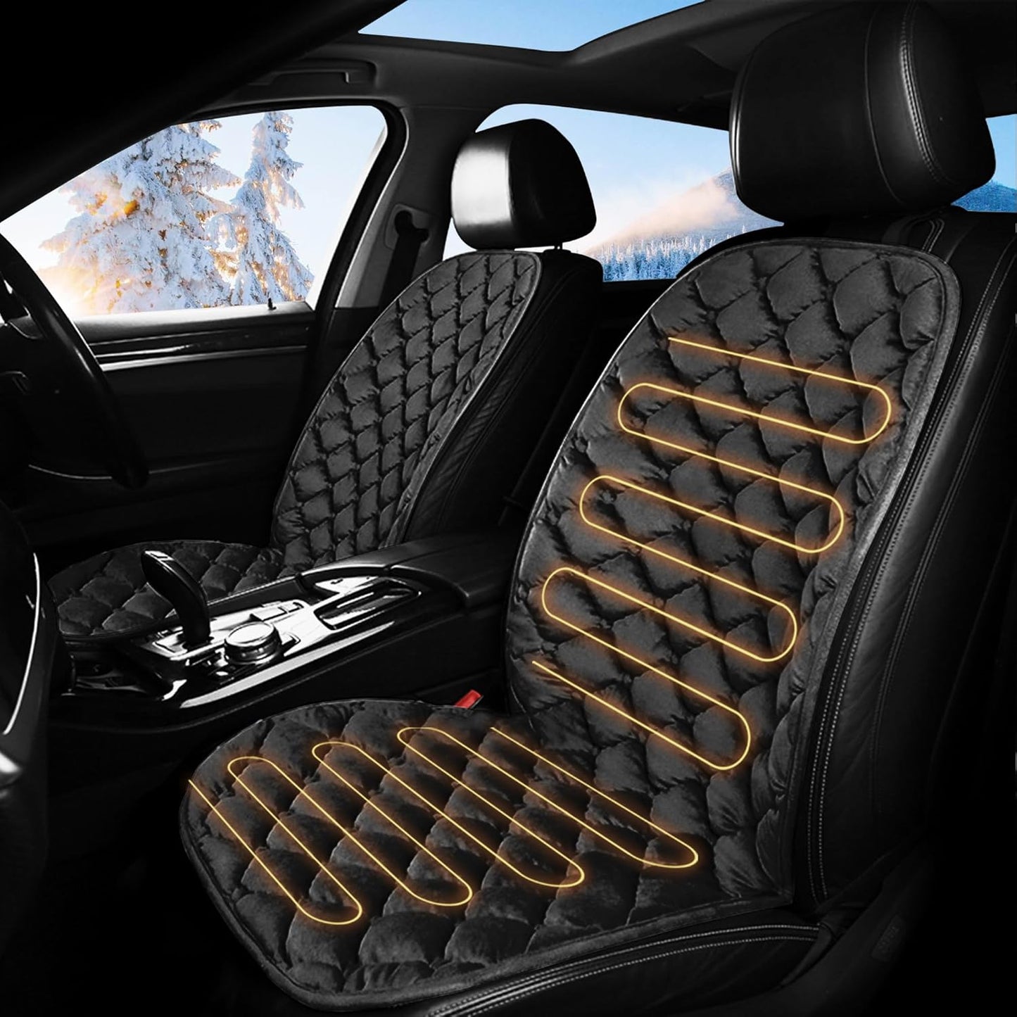 ESMING Luxury Car Seat Cushion - Ultimate Comfort for All Vehicles