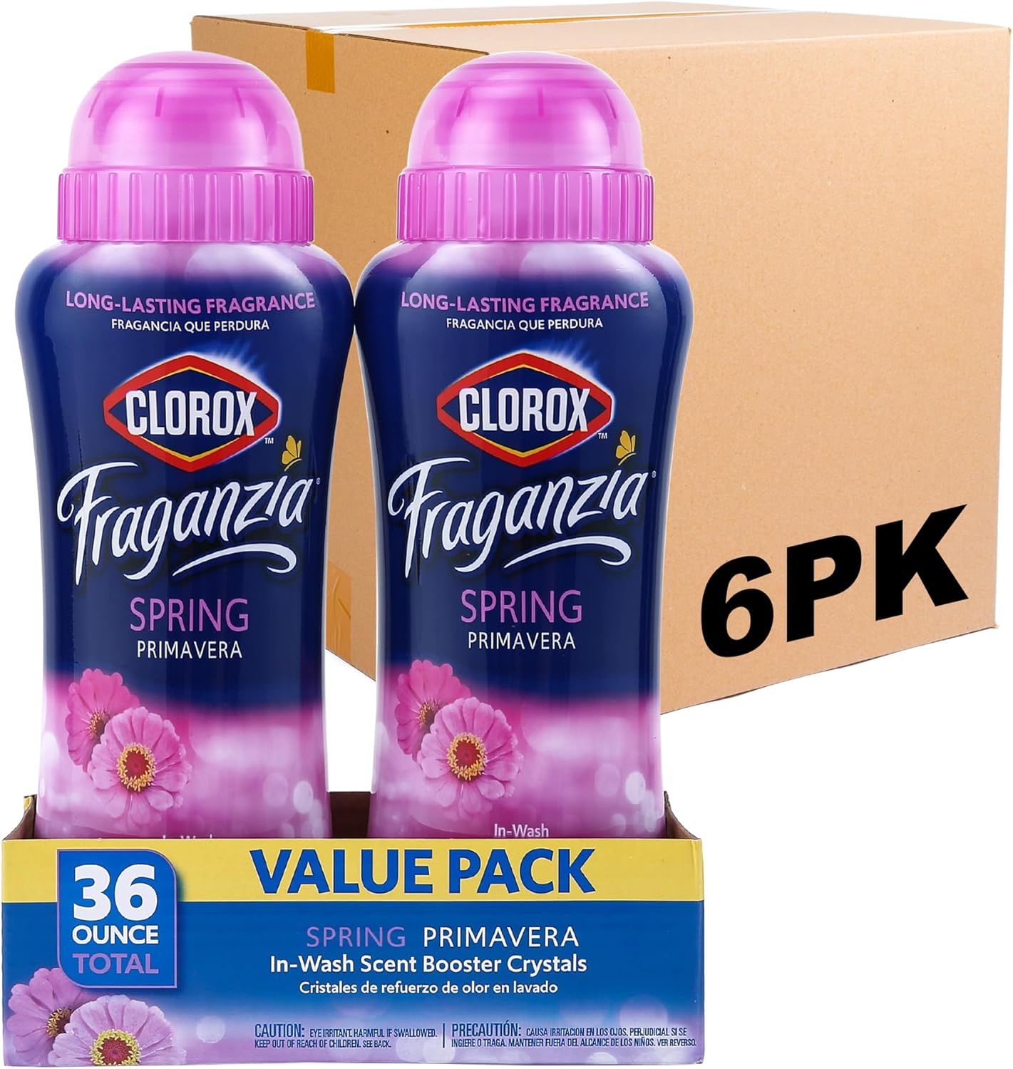 Clorox Fraganzia Laundry Scent Booster Crystals for Fresh Clothes