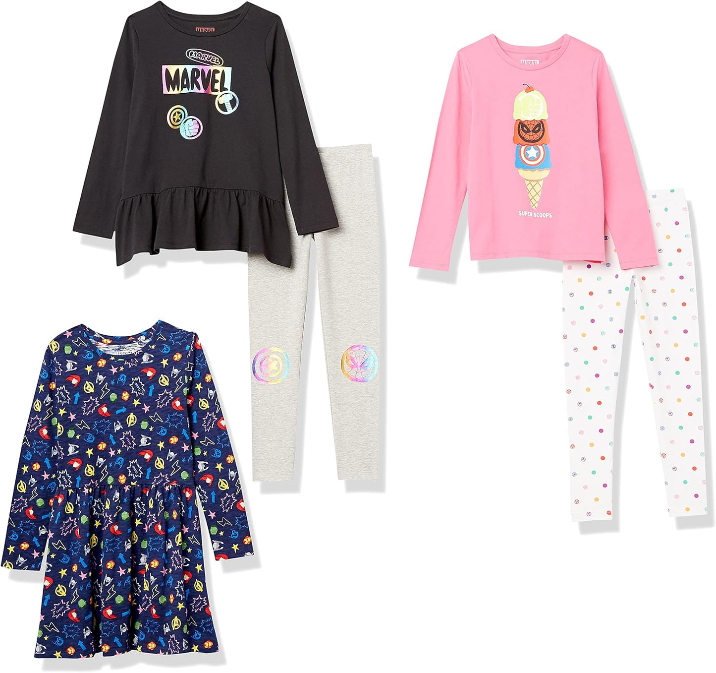 Mix-and-Match Outfit Sets for Girls and Toddlers - Fun Styles