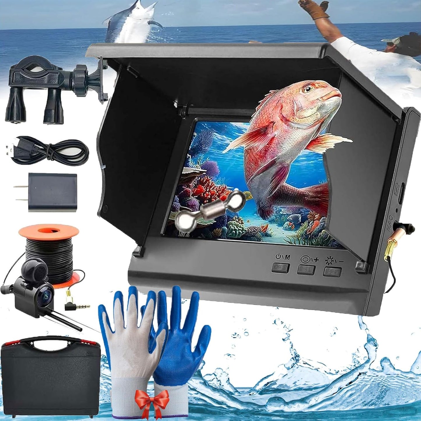 Colitt Underwater Fishing Camera - Clear View Underwater!