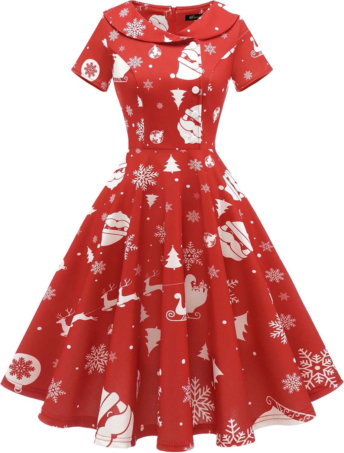 Vintage 1950s Audrey Hepburn Style Cocktail Swing Dress Review