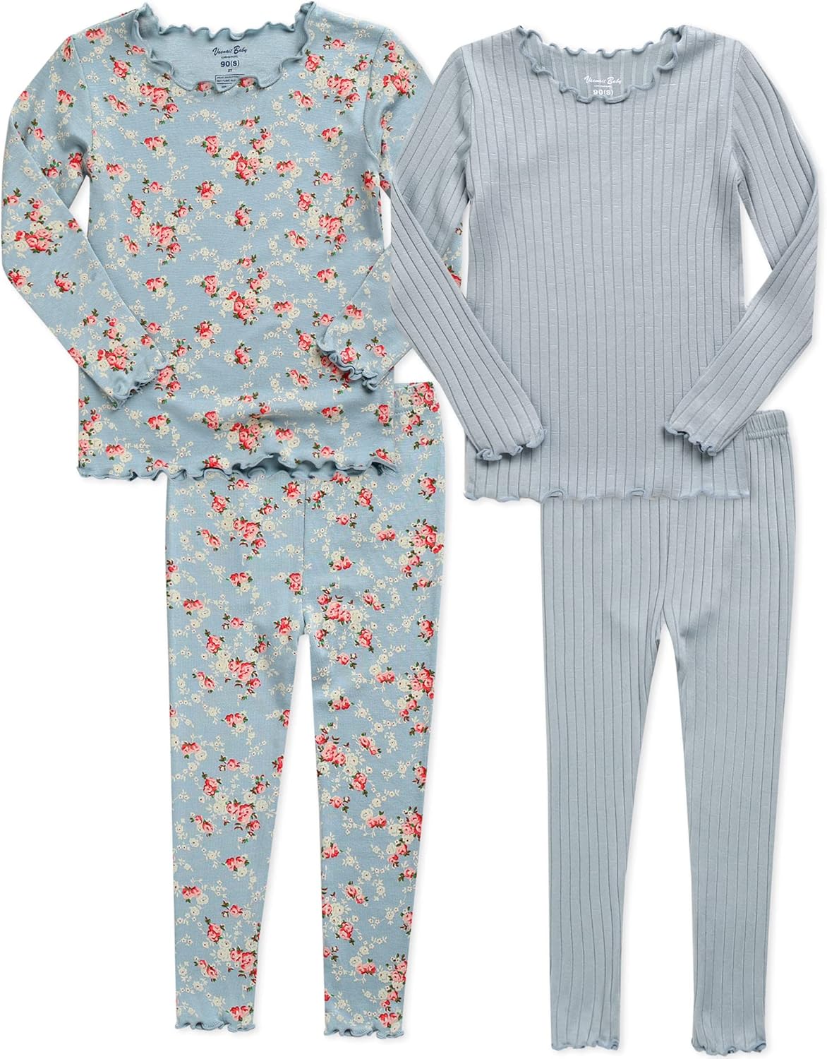 VAENAIT BABY Soft Comfy Modal Tencel Sleepwear Pajamas Set