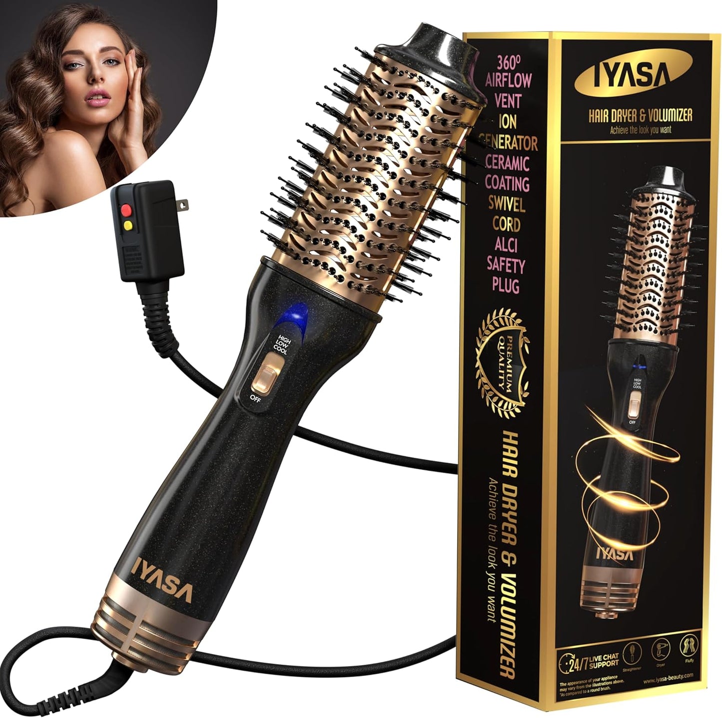 IYASA Ionic Volumizing Blow Dryer