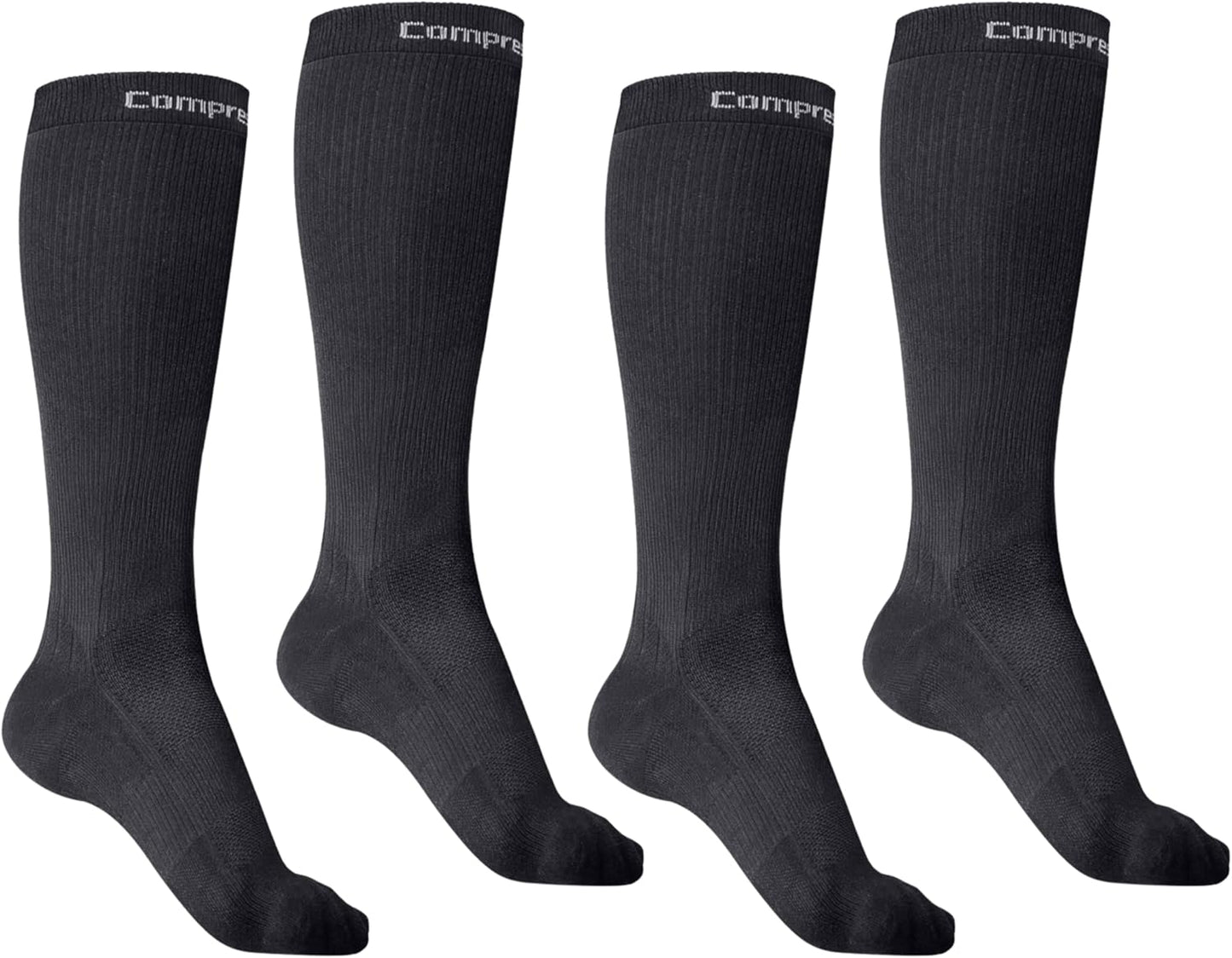 30-40 mmHg Knee High Compression Socks for Men and Women