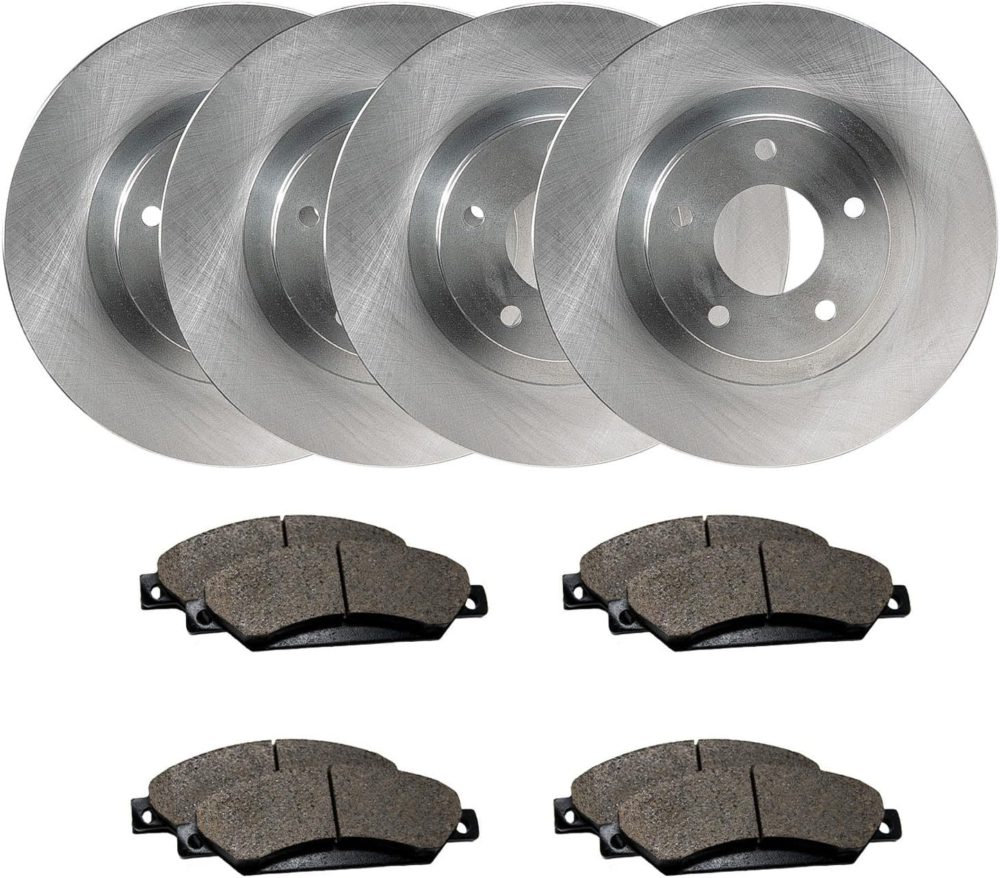 MaxOne OE Series Brake Pads and Rotors Kit for Ram Trucks