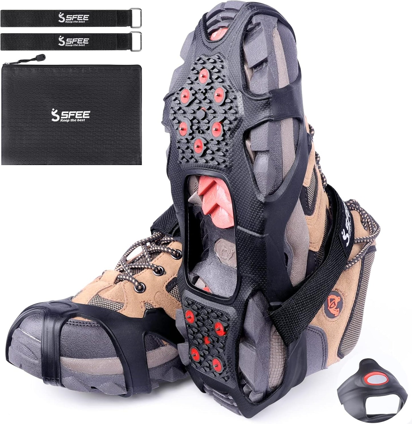 Sfee V3 Ice Cleats - Unbeatable Traction!