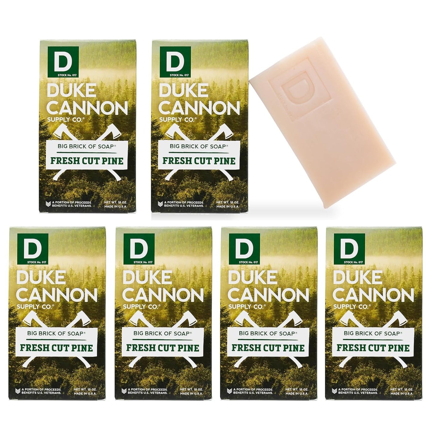 Duke Cannon Big Brick of Soap for Men - 10 oz Extra Large Bar