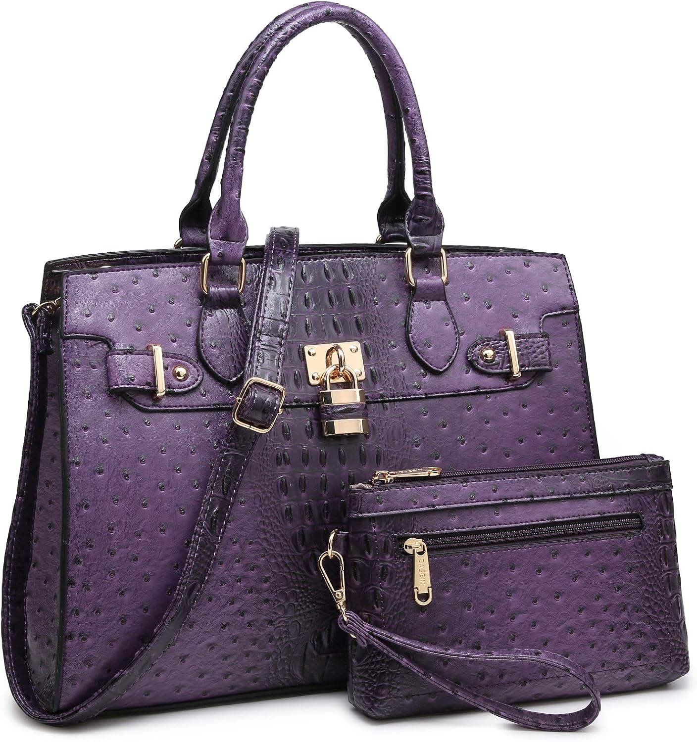 Dasein Women Handbags and Purses Stylish Shoulder Bag Set