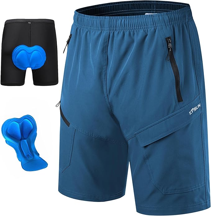 Men's Mountain Bike Shorts 3D Padded Quick Dry Lightweight Cycling