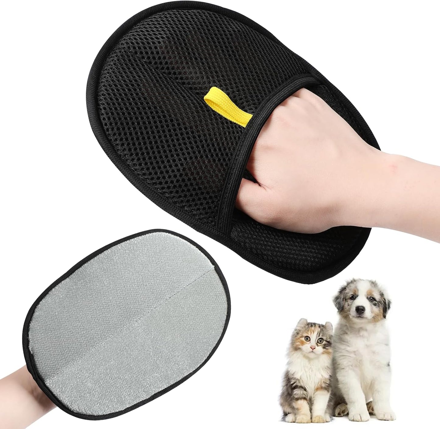 YIVANNUO Dual Action Pet Grooming Glove
