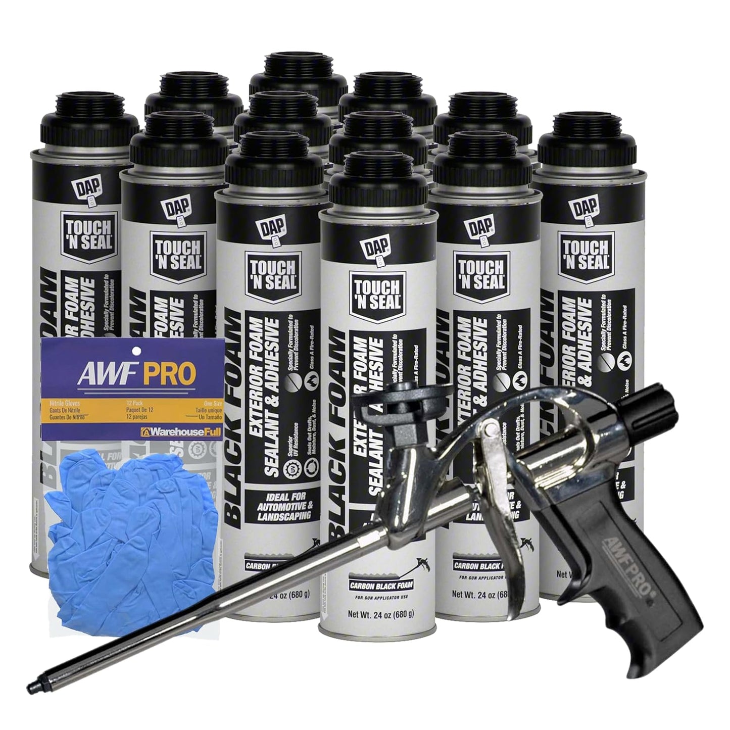 DAP Touch N Seal Black Spray Foam Sealant for RVs and Landscapes