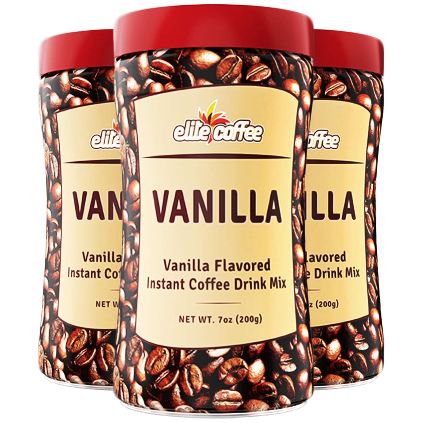 Elite Vanilla Instant Coffee Trio - Gluten-Free!