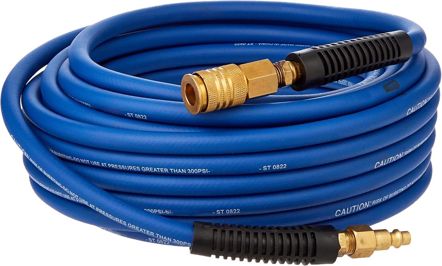 Estwing 1/4 x 50' Hybrid Air Hose: Durable Brass Fittings