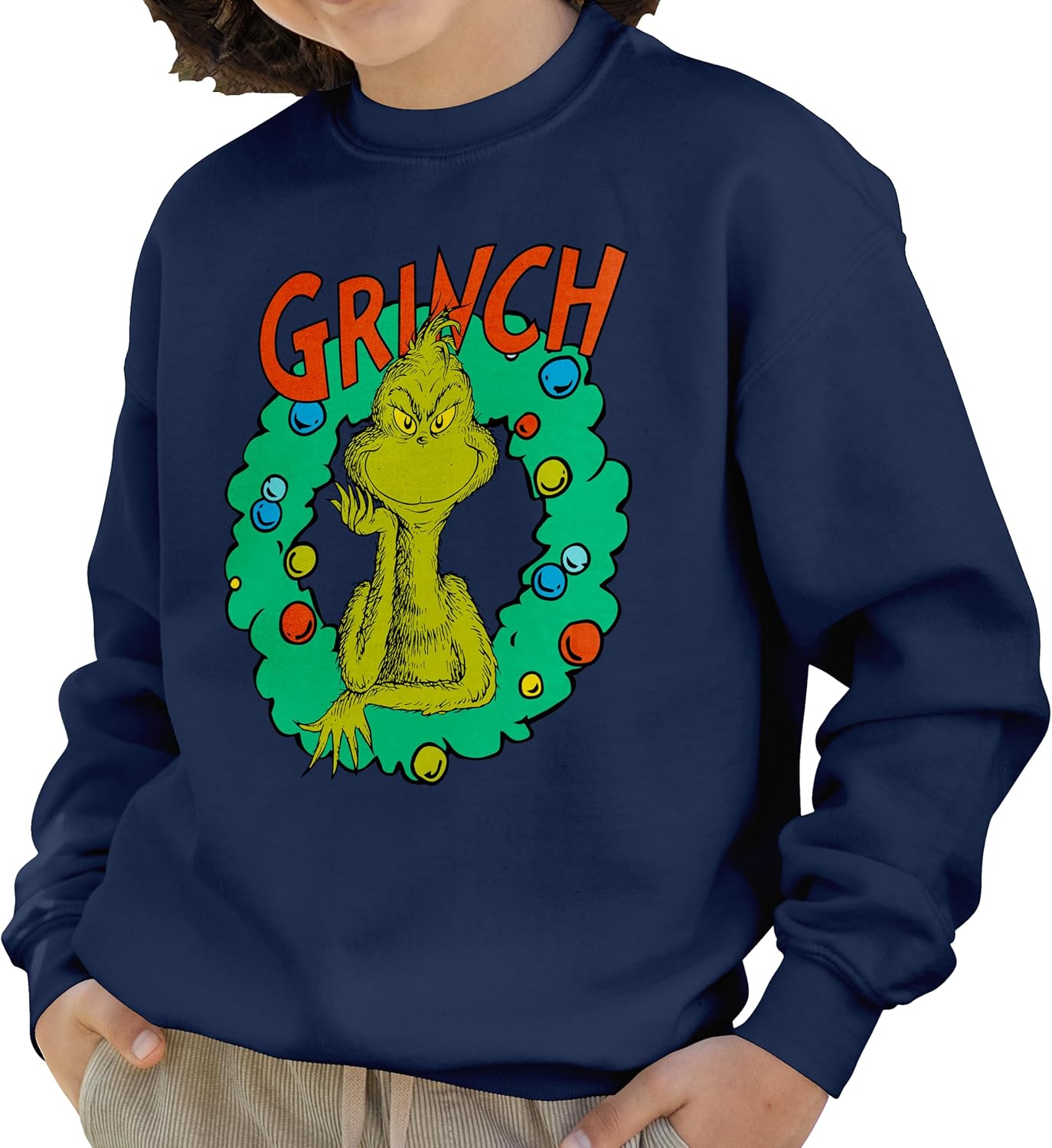 The Grinch Wreath Crewneck Sweatshirt