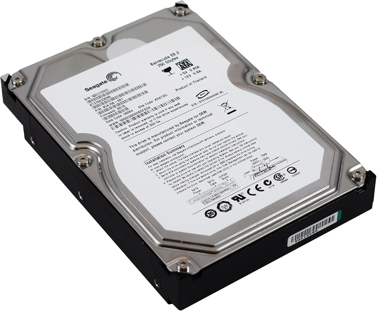 Seagate Barracuda ES 750 GB Internal Hard Drive for Reliable Storage