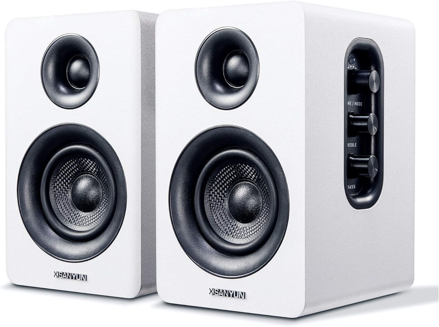 Immerse in High-Fidelity Sound with 60W SW208 Bookshelf Speakers