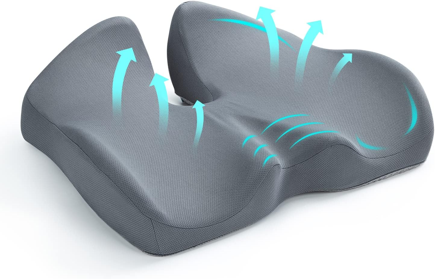 Memory Foam Seat Cushion - Sciatica & Pain Relief