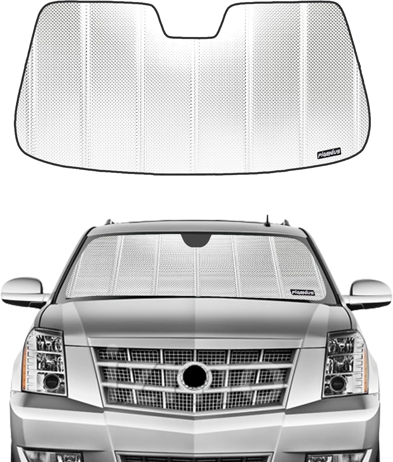 Windshield Sun Shade for Chevrolet Silverado/GMC Sierra 2007-2013