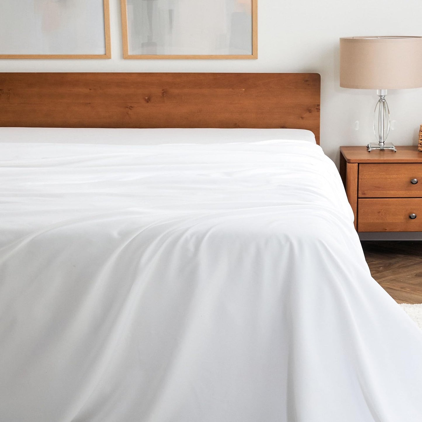 Mellanni Full Size Flat Sheet - Hotel Luxury Soft Bedding