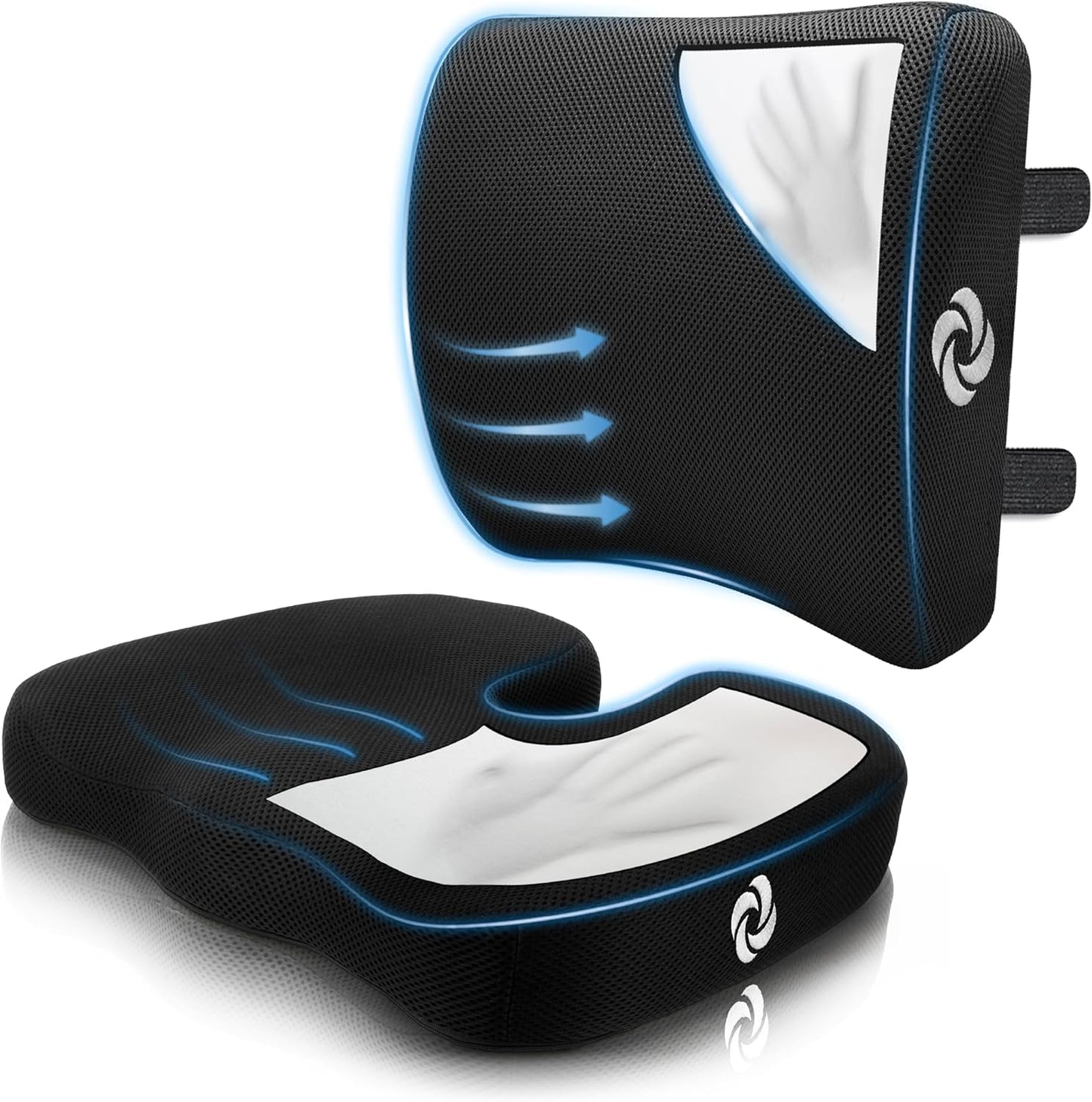 Samsonite Memory Foam Lumbar Cushion - Enhance Focus!