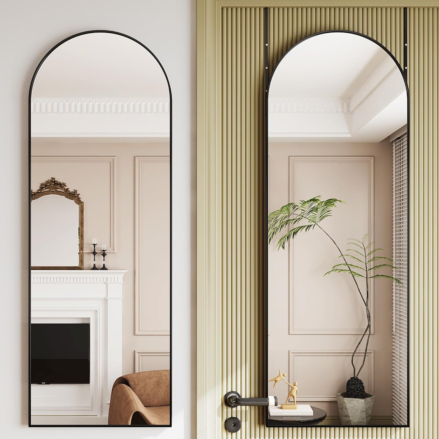 Over The Door Mirror Full Length Hanging for Stylish Spaces