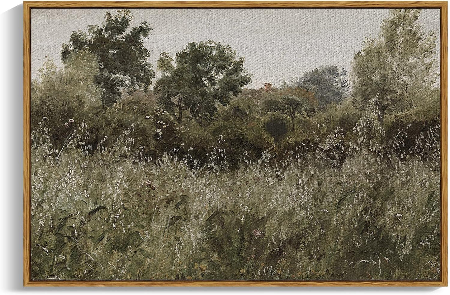 Framed Canvas Wall Art for Modern Farmhouse Decor - 24x36 in