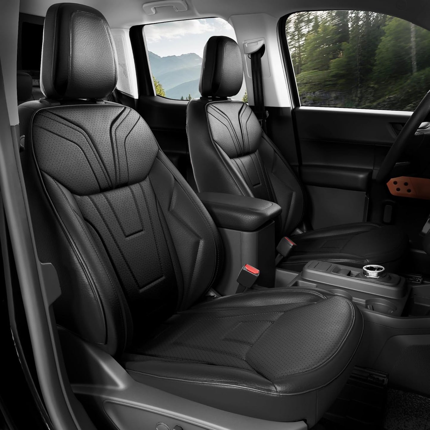 Custom Fit Luxury Leather Seat Covers for Ford Maverick 2022 2025