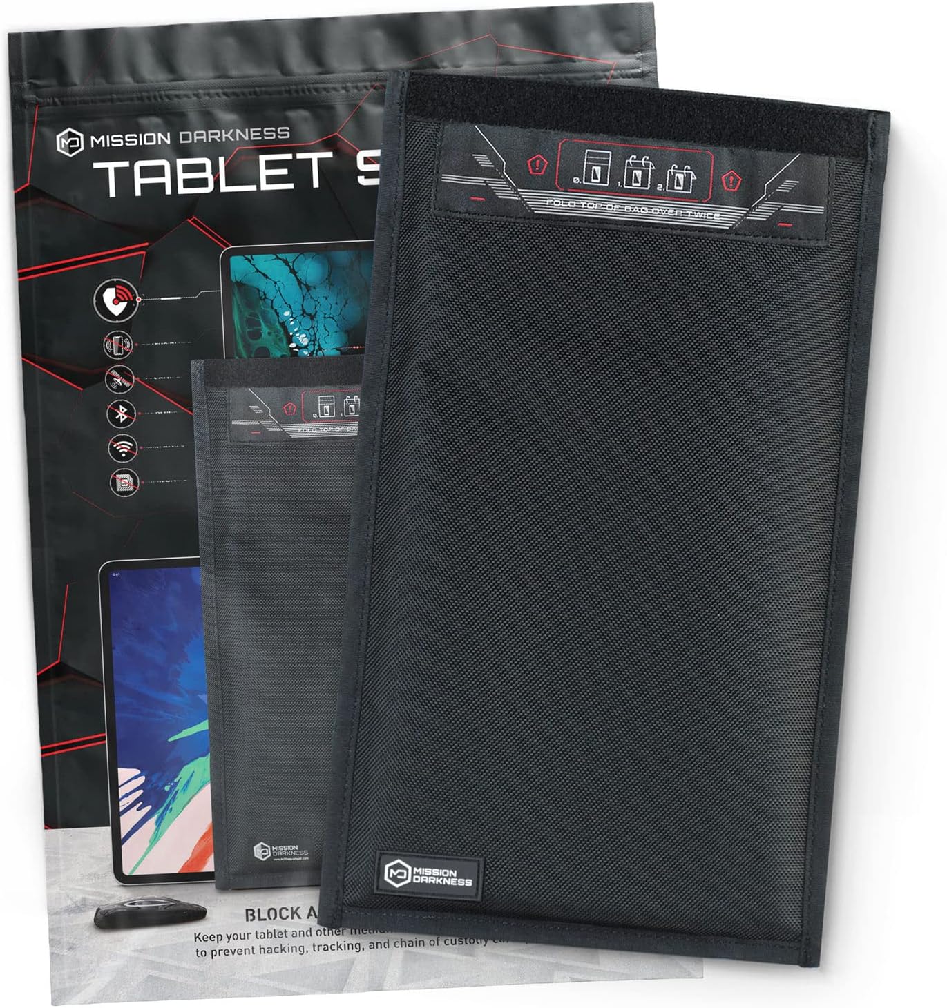 Faraday Bag for Tablets - RF Signal Shielding & Privacy Protection