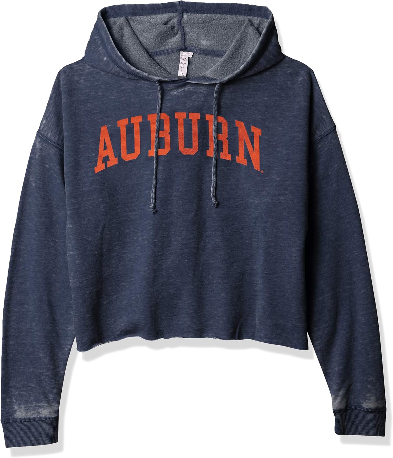 Chicka-D Women's Burnout Cropped Hoodie for Stylish Comfort