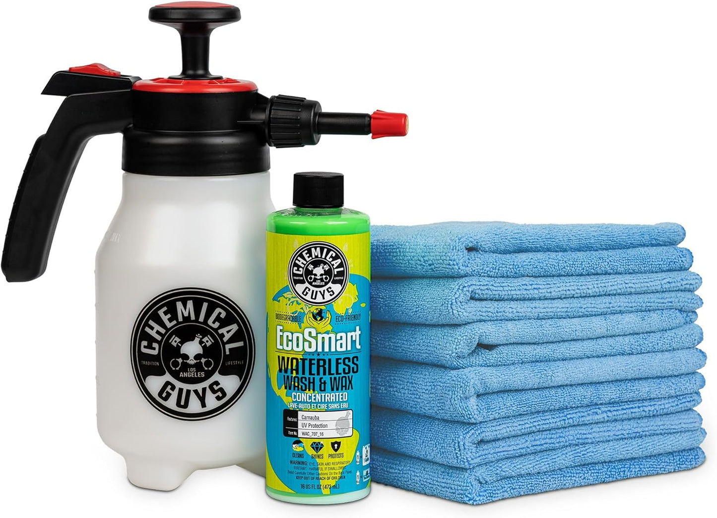 Eco-Friendly Waterless Car Wash & Wax Kit