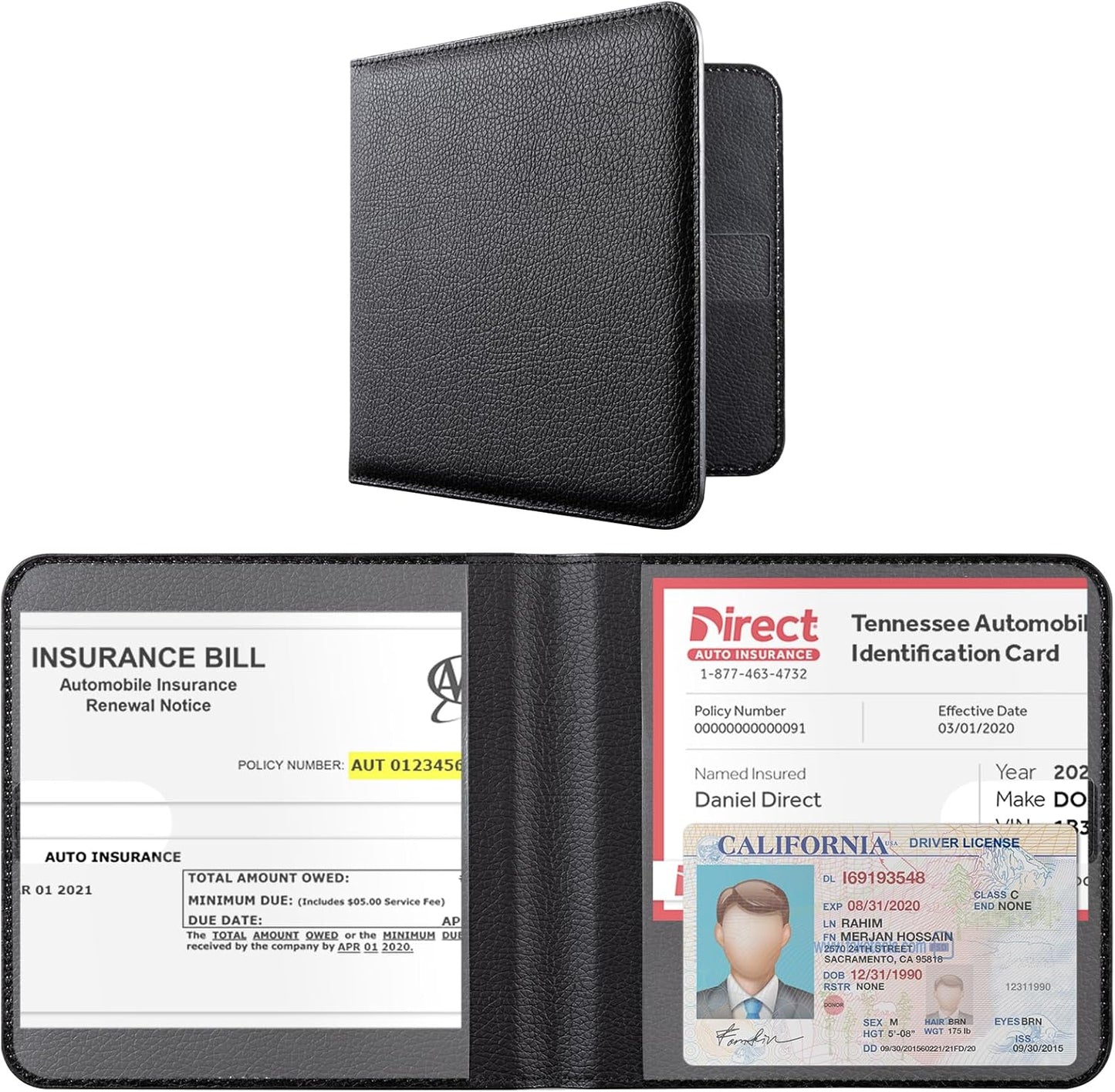 CoBak Car Organizer - Securely Store Essential Documents