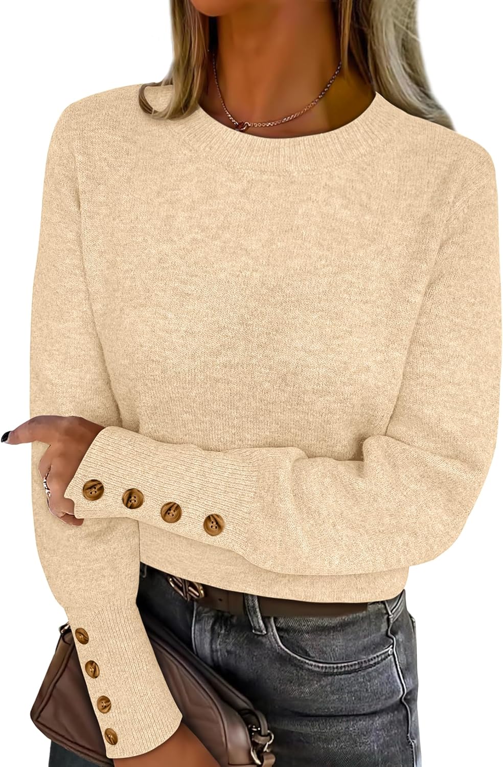 Stylish Loose Fit Sweater for Women - Perfect Fall Fashion