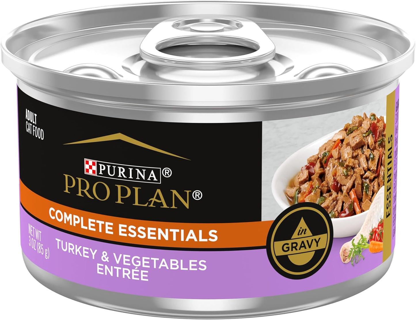 Purina Pro Plan Gravy High Protein Wet Cat Food for Adults