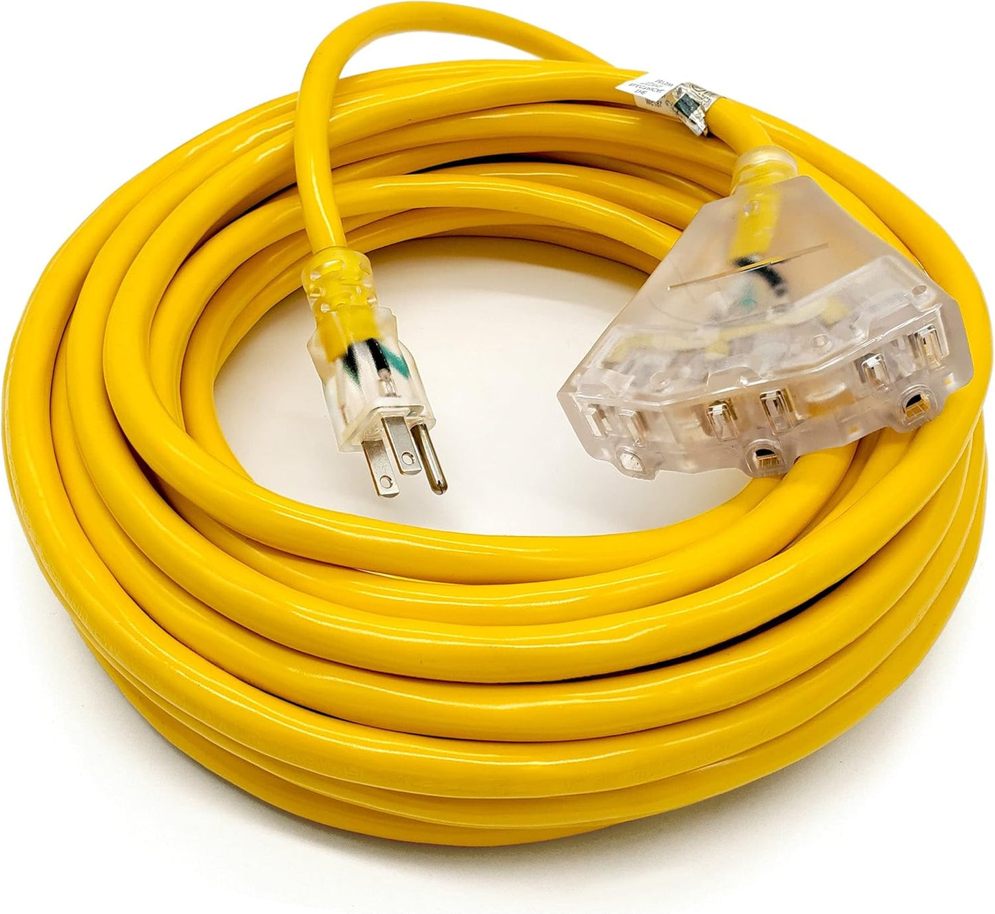 50 ft Heavy Duty Extension Cord for Outdoor Use by Watt's Wire