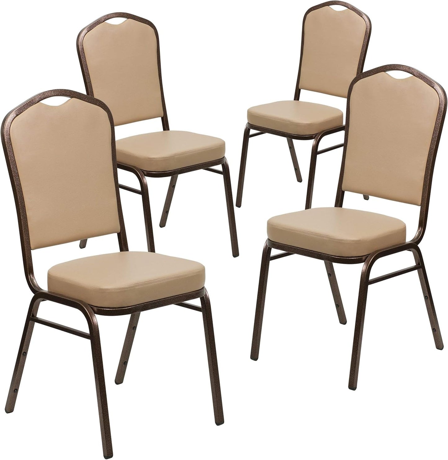 Elegant Navy Blue Stacking Banquet Chairs for Events and Dining
