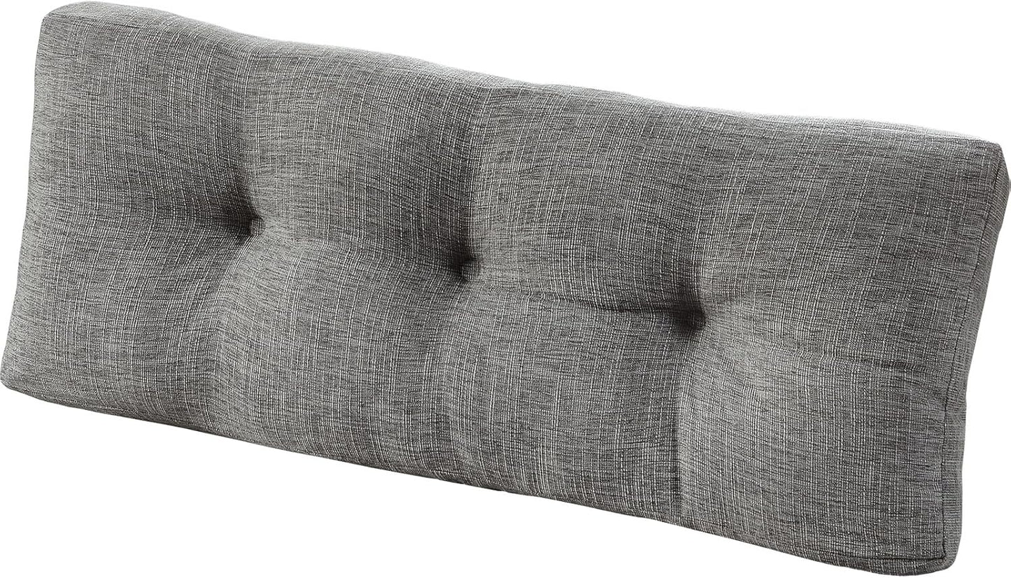 Downluxe Indoor Bench Cushion for Comfort and Style in Grey