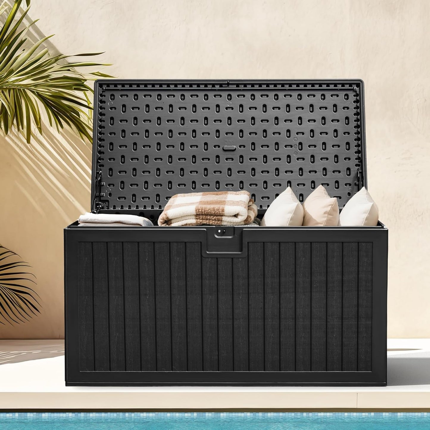 DWVO 230 Gallon Resin Outdoor Storage Box for All Your Needs