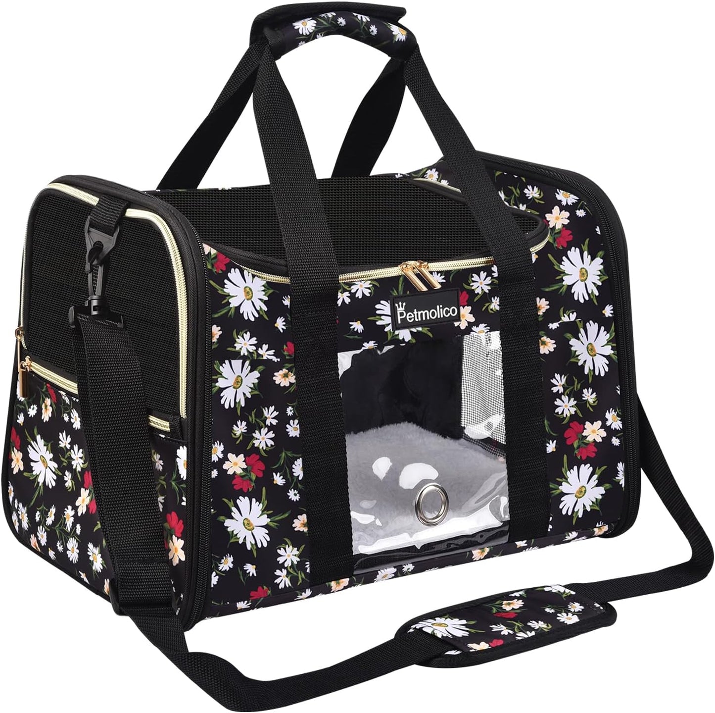 Airline Approved Pet Carrier for Cats and Dogs by Petmolico