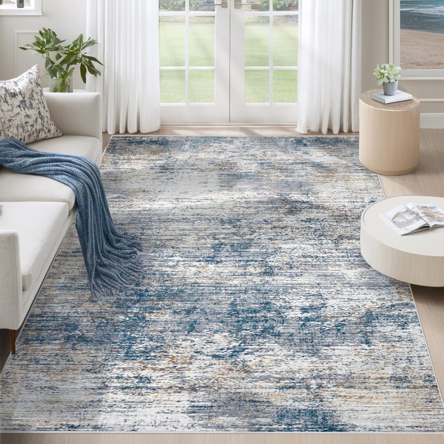 5x7 Area Rugs for Living Room - Soft Non Slip Kids Rug