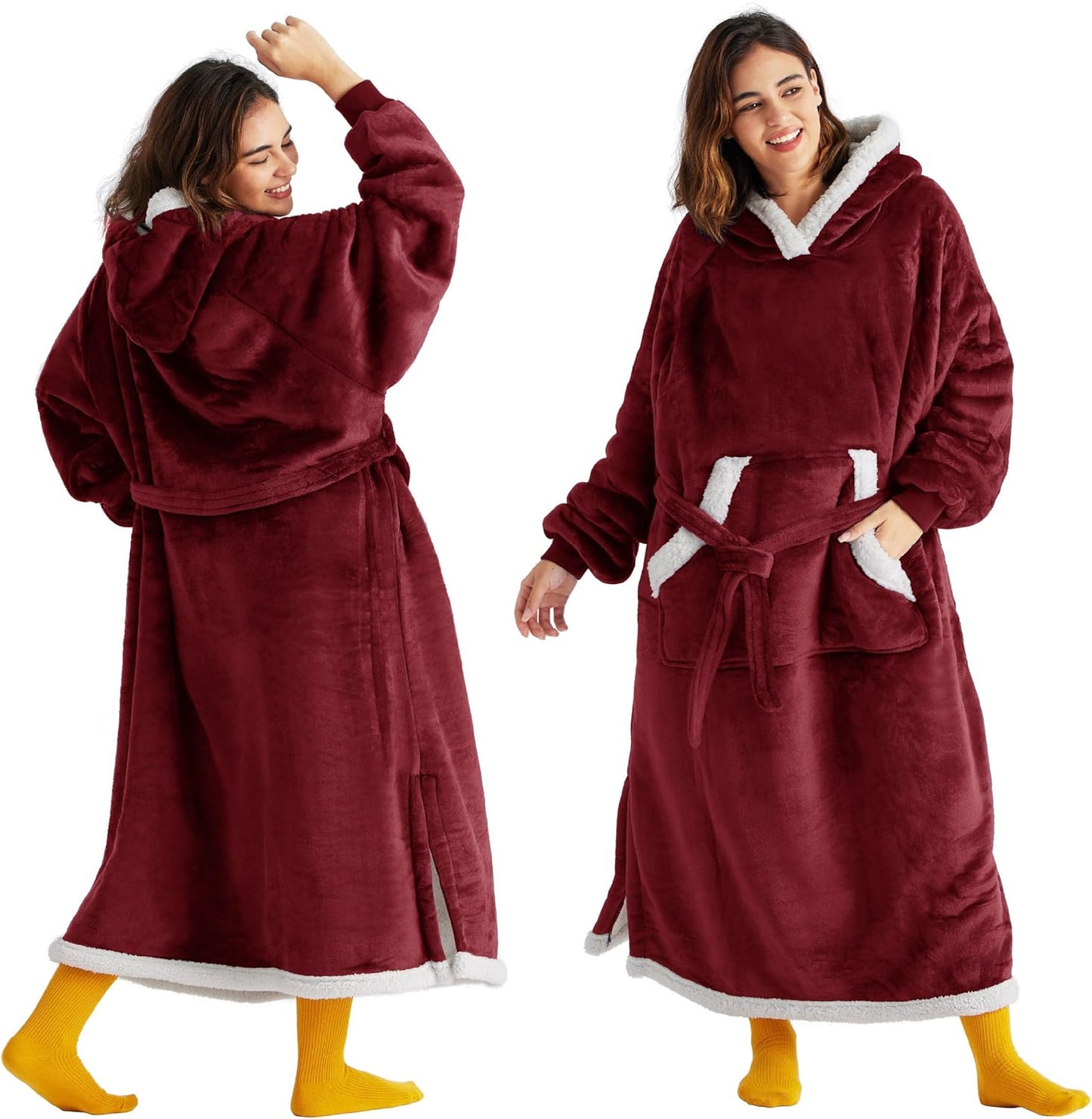 Wearable Blanket Hoodie for Ultimate Comfort and Warmth
