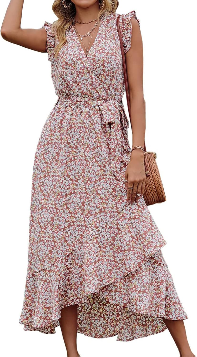 Floral Maxi Dress for Women - Perfect for Summer Weddings