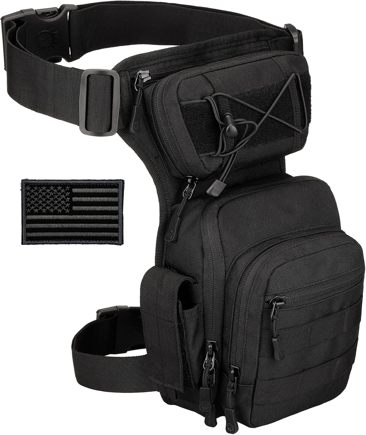 Tactical Thigh Bag - Military Tool Gear + Patch