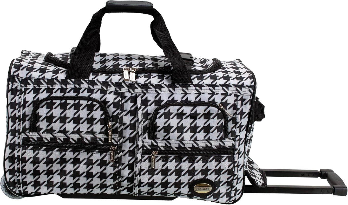 Rockland Extra Large Wheeled Luggage with Heavy Duty Zipper