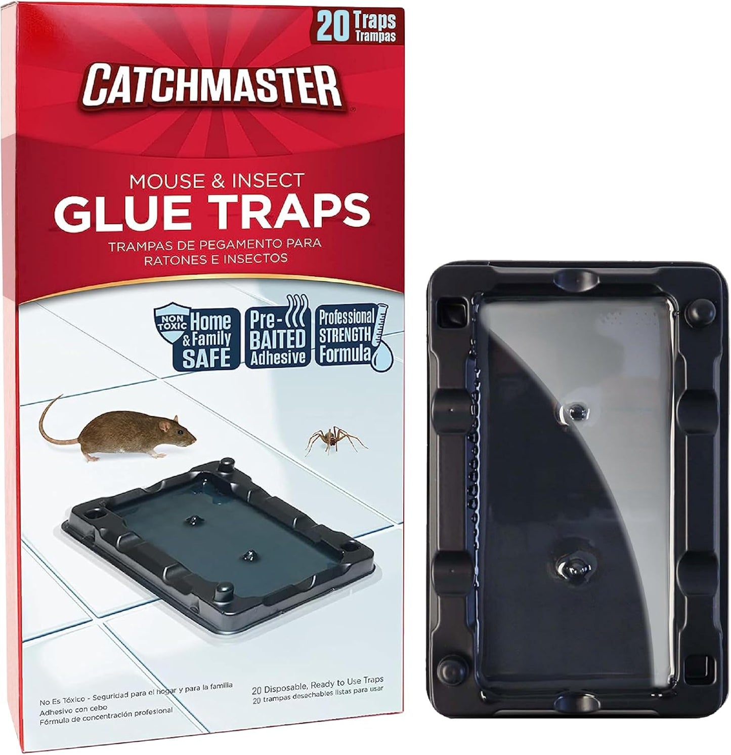 Pest Control 20-Pack Sticky Traps by Catchmaster