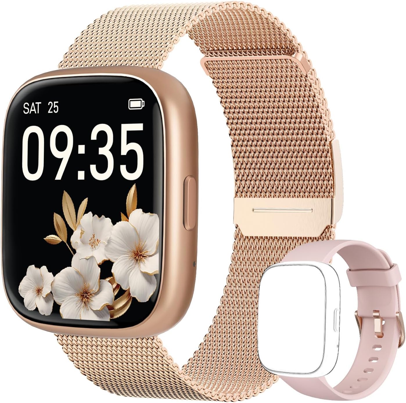 TOOBUR Smartwatch: No Phone Needed, Heart Rate, IP68