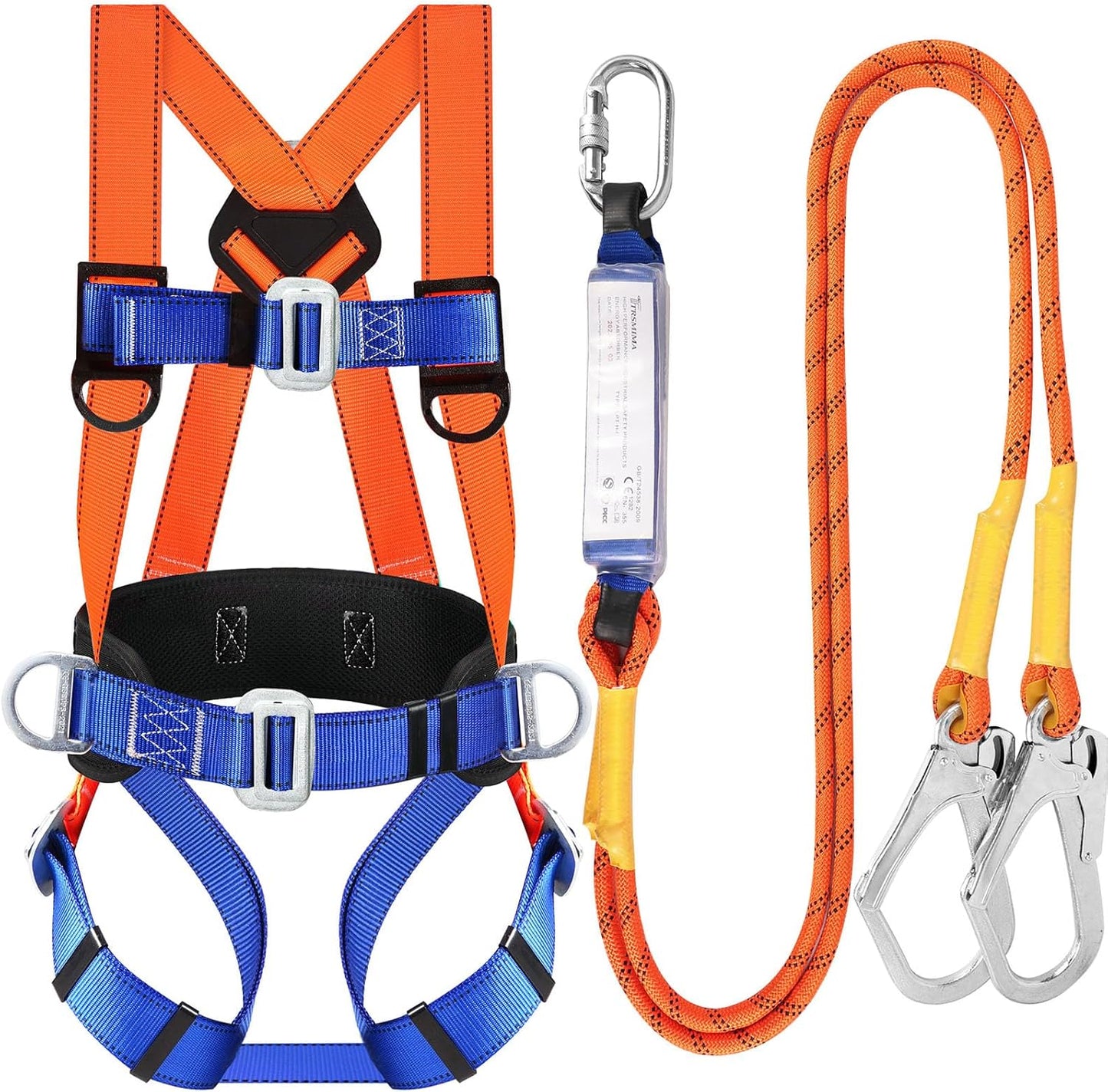 Ultimate Fall Protection Kit: Comfortable Safety Harness Set