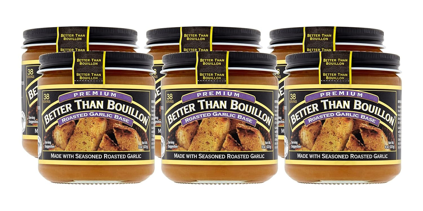Better Than Bouillon Premium Roasted Garlic Base for Flavorful Dishes